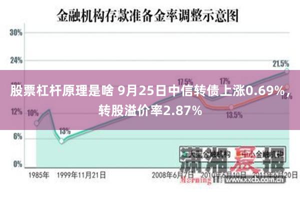 股票杠杆原理是啥 9月25日中信转债上涨0.69%，转股溢价率2.87%