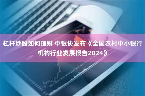 杠杆炒股如何理财 中银协发布《全国农村中小银行机构行业发展报告2024》